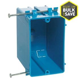 Carlon 1-Gang PVC Molded Wall Switch Box