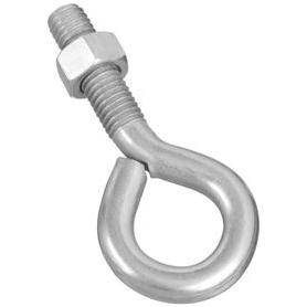 National #0 Stainless Steel Large Screw Eye