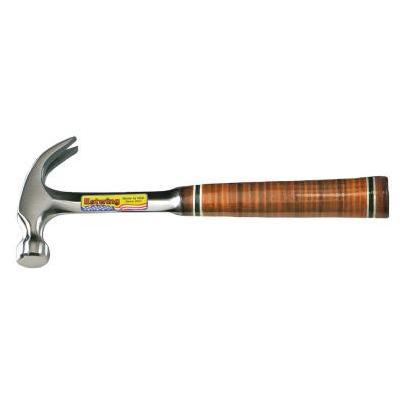 Stanley 16 Oz. Smooth-Face Curved Claw Hammer with Fiberglass