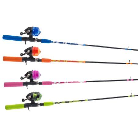 Worm Gear Fishing Rod & Spinning Reel