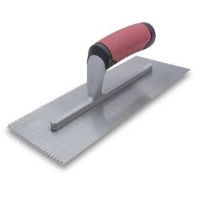 QLT 3/16 In. V-Notched Trowel w/Soft Grip