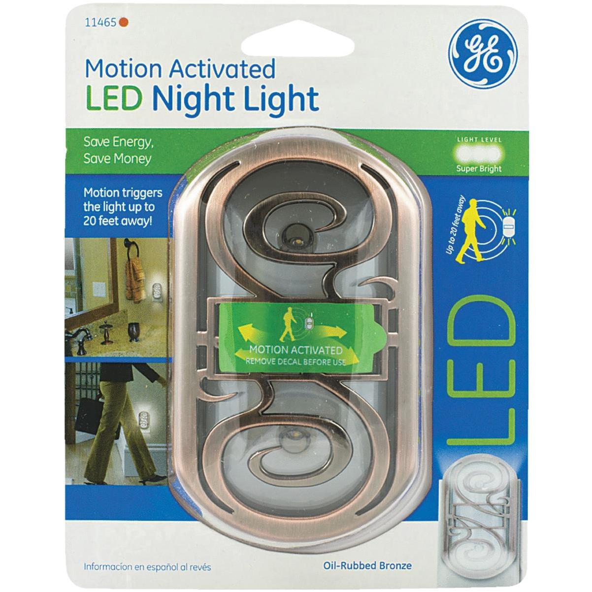 Motion activated light