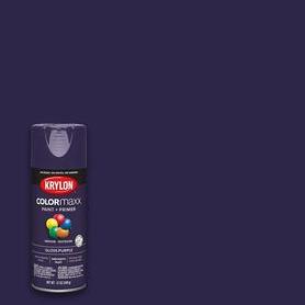 Krylon K05533007 COLORmaxx Spray Paint Gloss Purple 12 Ounce