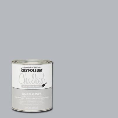 Rust-Oleum 1 qt Brands 285140 Linen White Chalked Ultra Matte Paint, 30 Fl  Oz (Pack of 1)