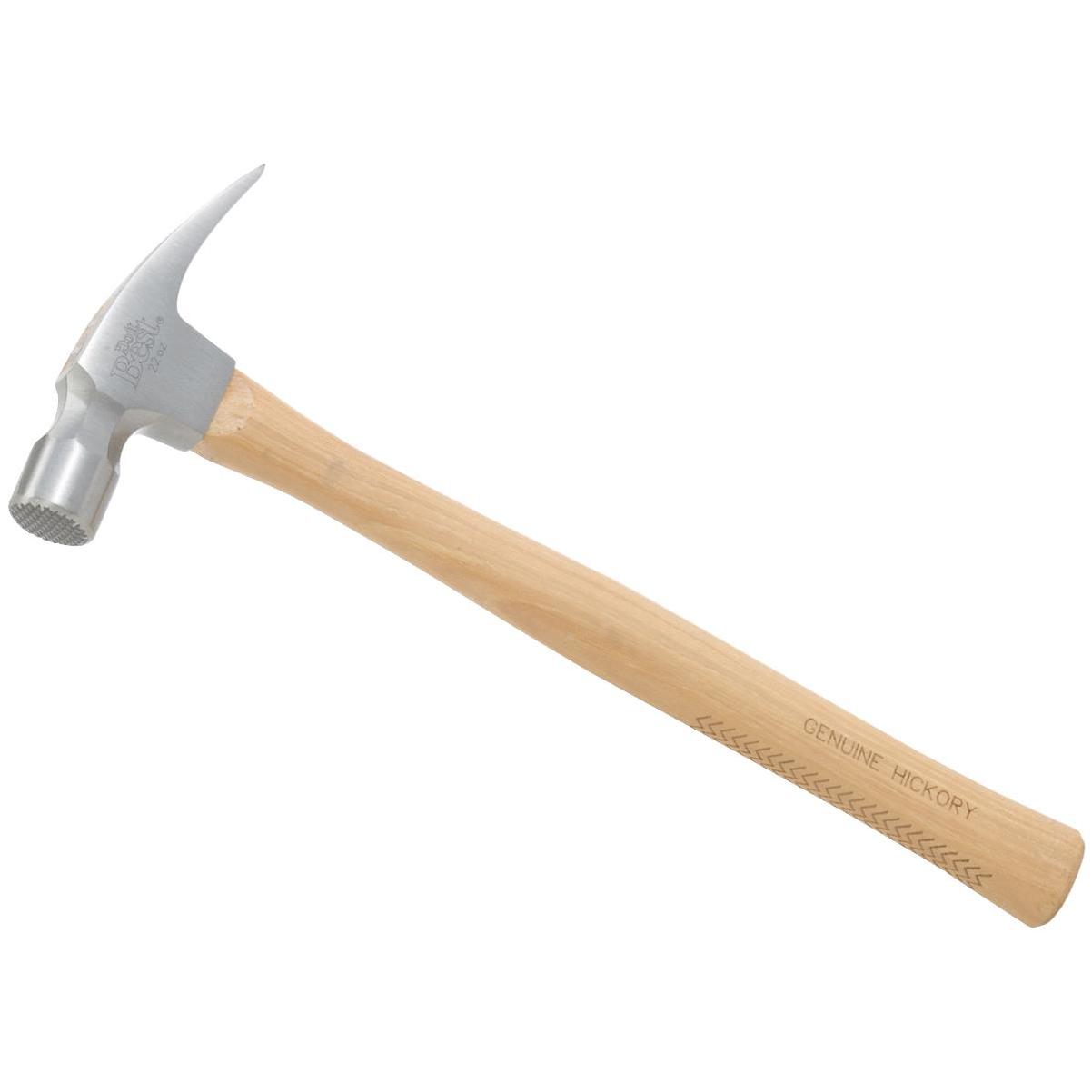 Stanley FatMax 22 Oz. Milled-Face Overstrike Framing Hammer with Hickory  Axe Handle