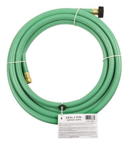 Best Garden 5/8 In. Dia. x 15 Ft. L. Leader Hose with Male & Female  Couplings