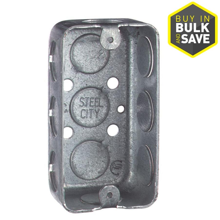 Southwire 2-1/8 In. x 4 In. x 1-1/2 In. 10-Knockout Handy Box