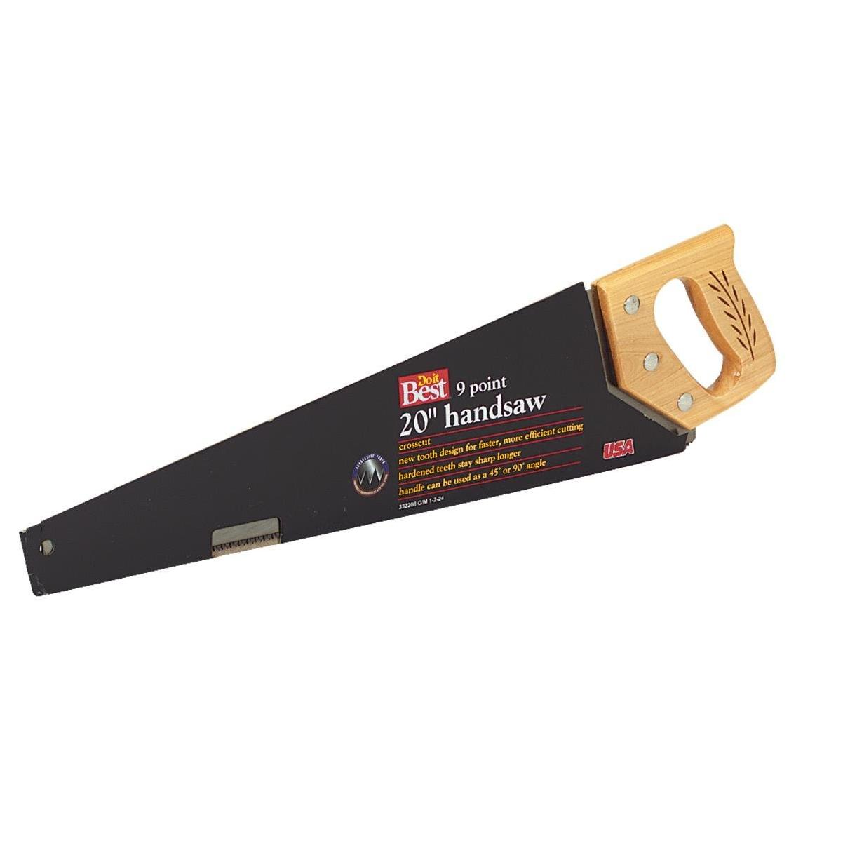 Blade 9 PPI Wood Handle Hand Saw 