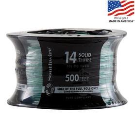 Southwire 500 Ft. 14 AWG Solid Green THHN Electrical Wire