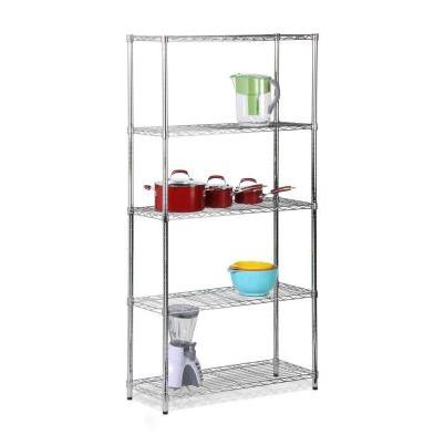 72in 5-Shelf Steel Storage Rack