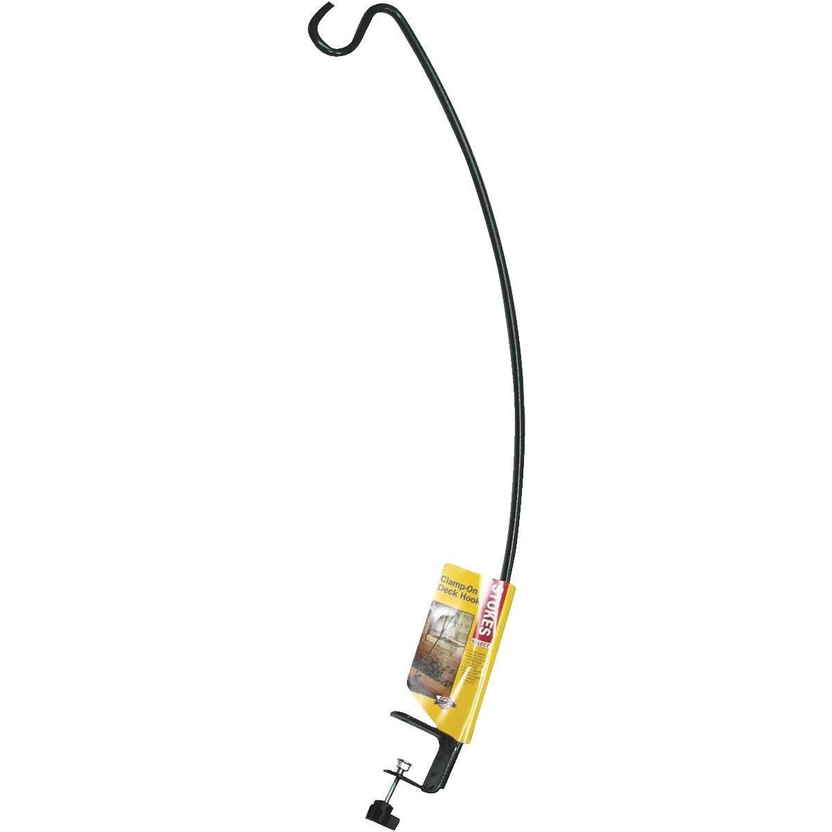 38015 #.01Pack Stokes Select 24-Inch Metal Clamp-On Deck Hook for Bird Feeder 