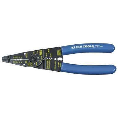 Klein 8-1/4 In. Long Nose All-Purpose Crimper & Stripper