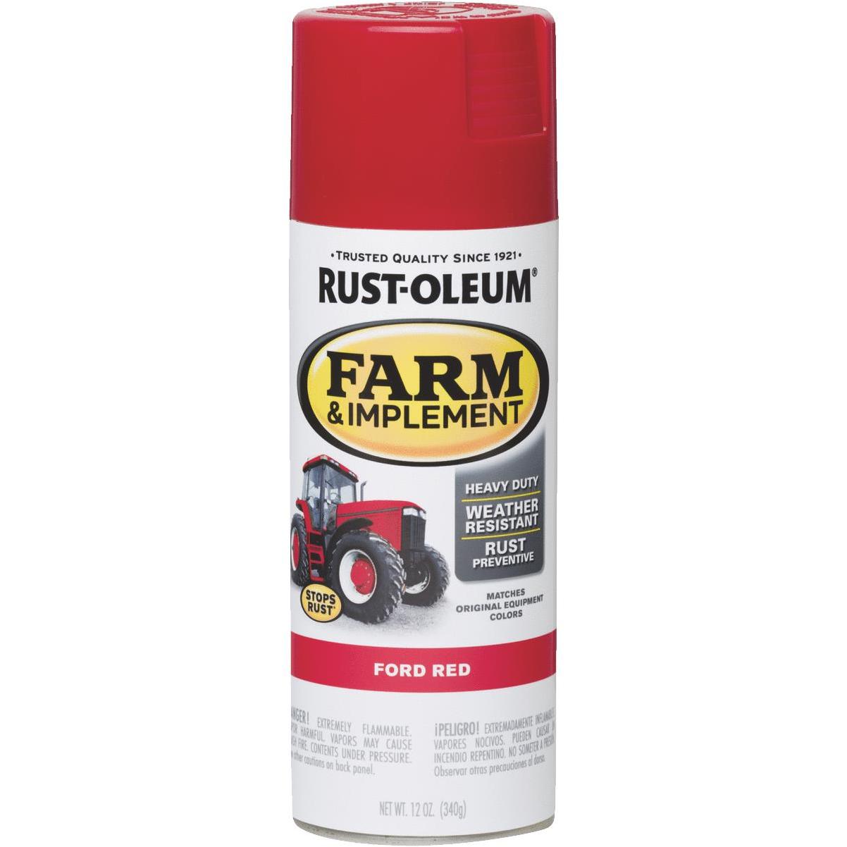 Rust-Oleum 12 Oz. Ford Red Farm 