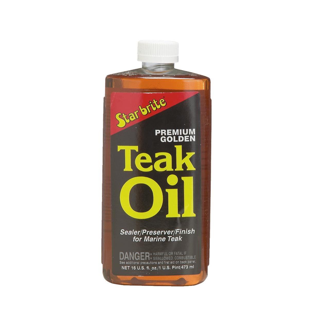 1 Quart Teak Oil in Clear