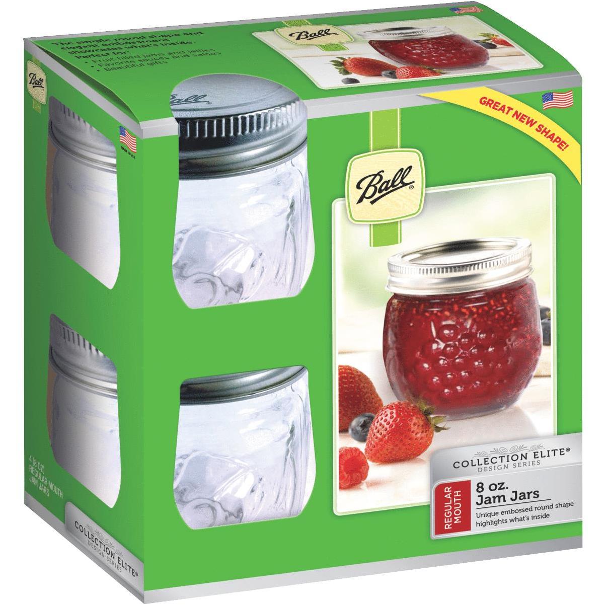 Ball Plastic Freezer Jar 8oz (2-Pack of 3)