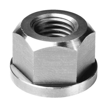Grade 2 303 Stainless Flange Nut with 1/4-20 Thread Size and   Finish