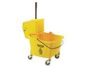 38 Qt. Side Press PVC Mop Bucket & Wringer