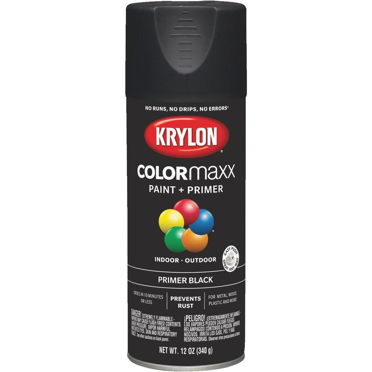 Krylon Fusion All-In-One Gloss Spray Paint & Primer, Clear