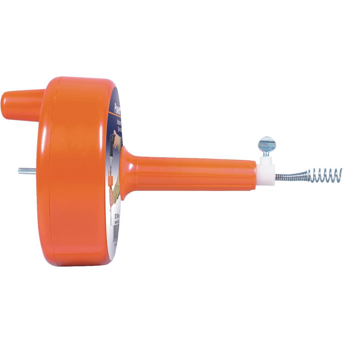 Do it Best 1/4 In. x 25 Ft. Polymer Drum Power Drain Auger