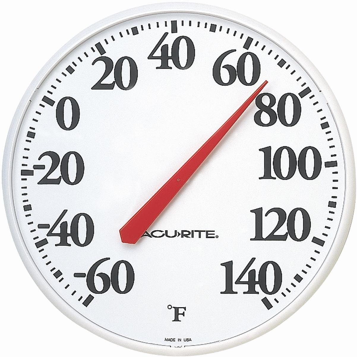 AcuRite Digital Window Thermometer in the Thermometer Clocks department at