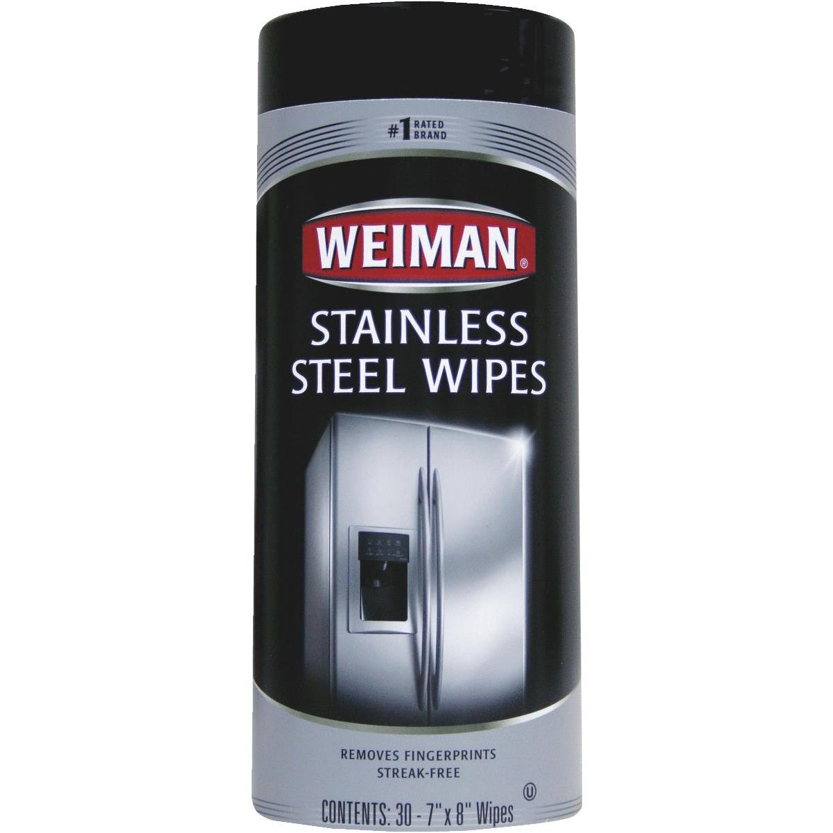 Weiman Products Stainless Steel Wipes 30 Count (Pack of 1)