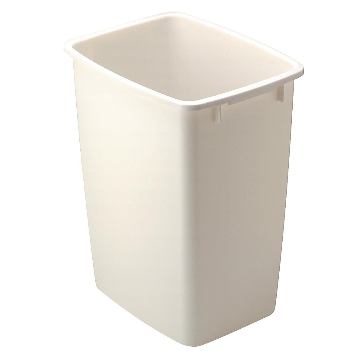 Rubbermaid 35 Qt. Bisque Wastebasket | Hammond Hardware