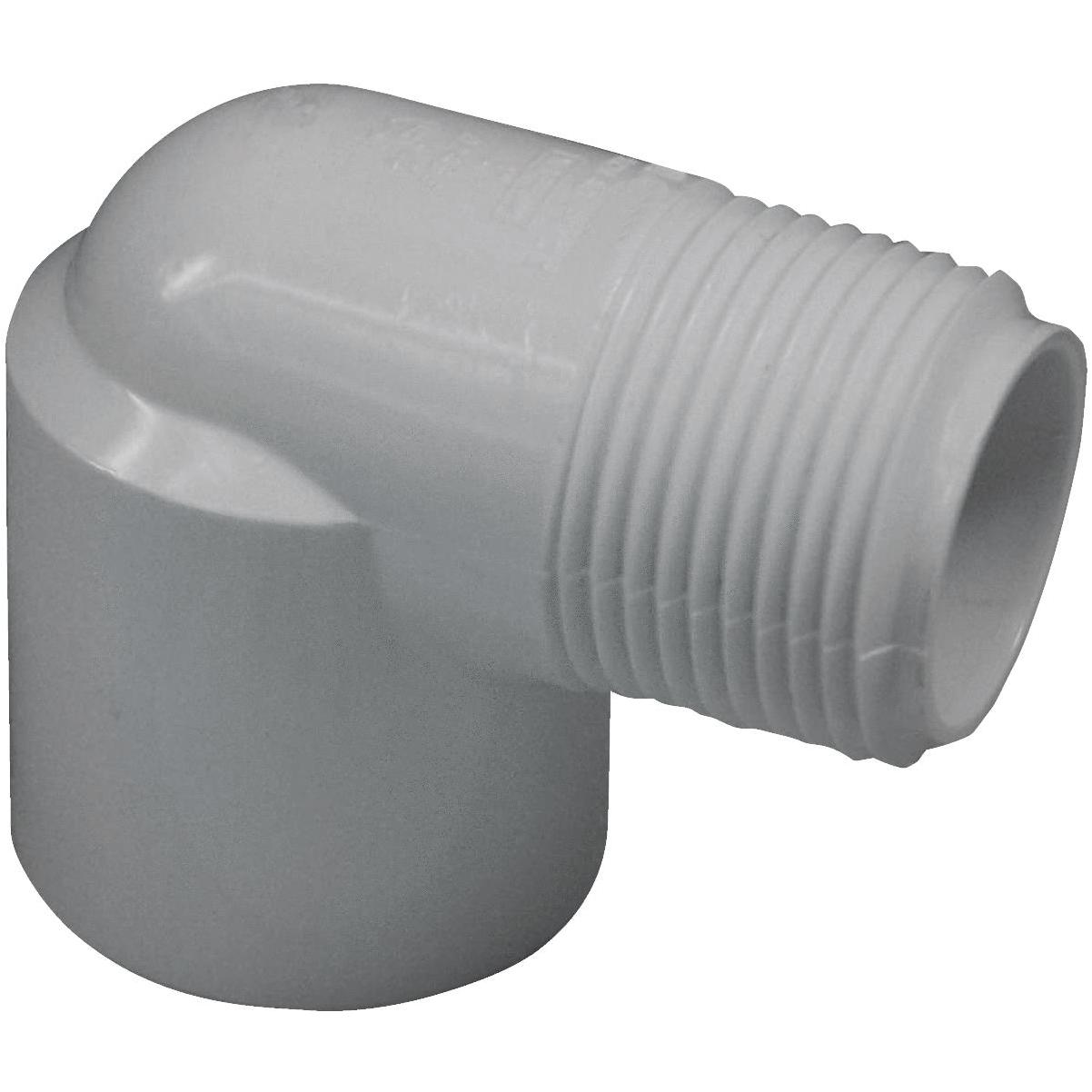 Charlotte Pipe 1-1/2 In. Slip x Male Schedule 40 90 Deg. Street PVC Elbow ( 1/4 Bend)