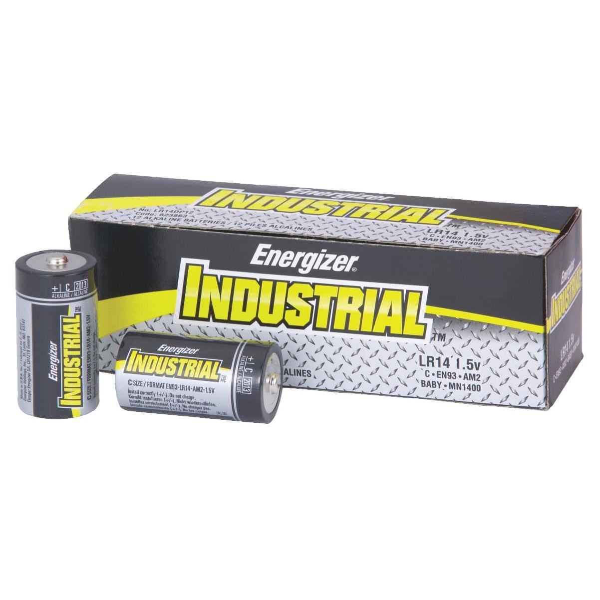 ENERGIZER C 1.5V Indus Battery Svendsen's Marine & Industrial Supply