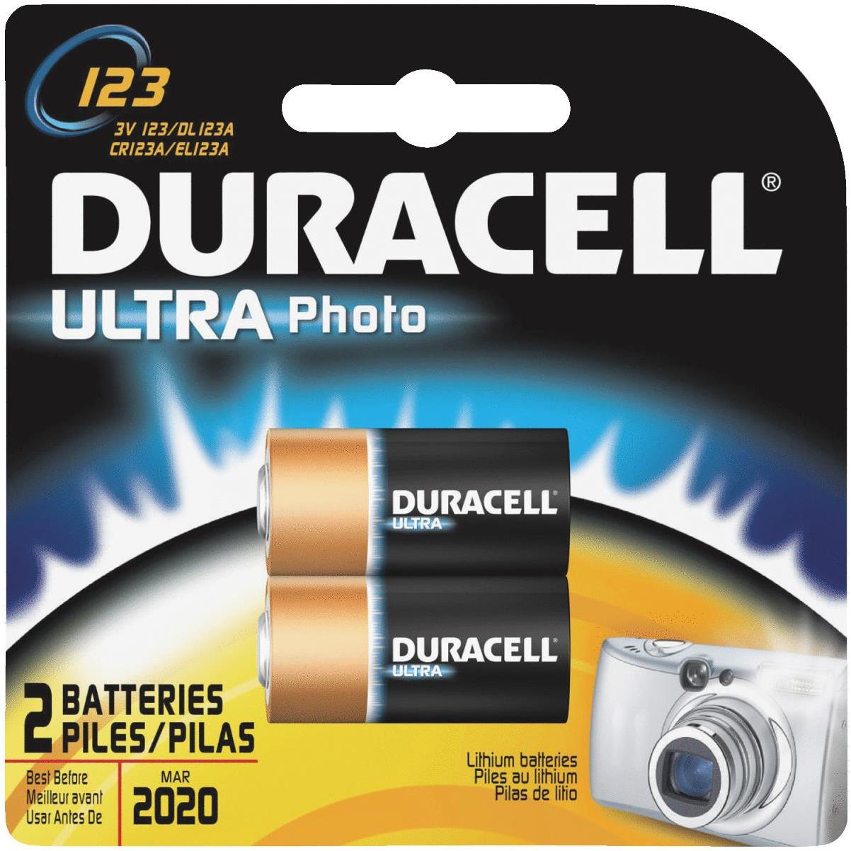 Pile au lithium 123 Duracell Ultra Photo