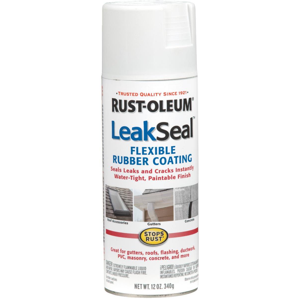  Leak Stopper Rubber Flexx – Waterproof Repair & Sealant Spray -  Point & Spray to Seal Cracks, Holes, Leaks, Corrosion & More