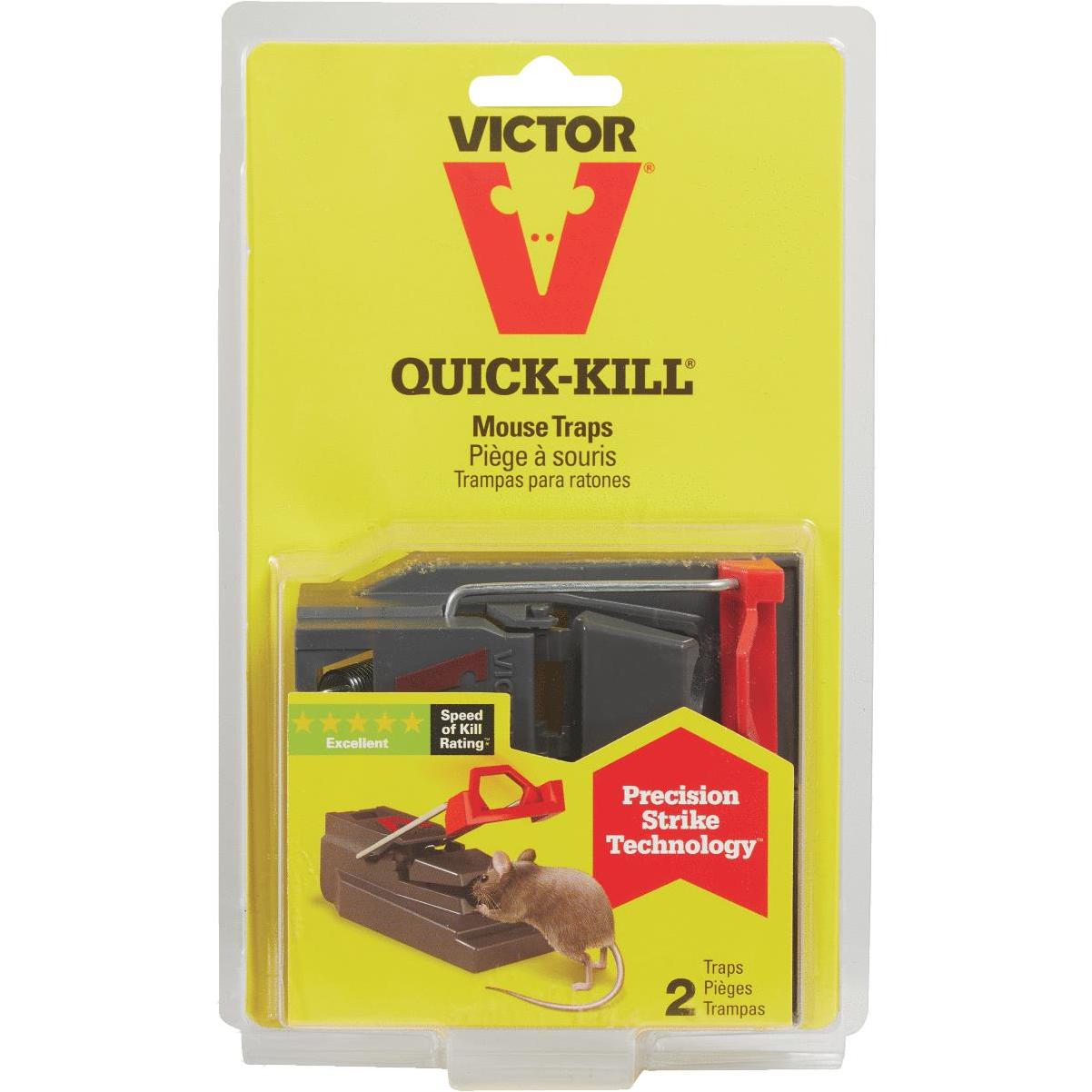 Victor Quick-Kill Mechanical Mouse Trap (2-Pack)