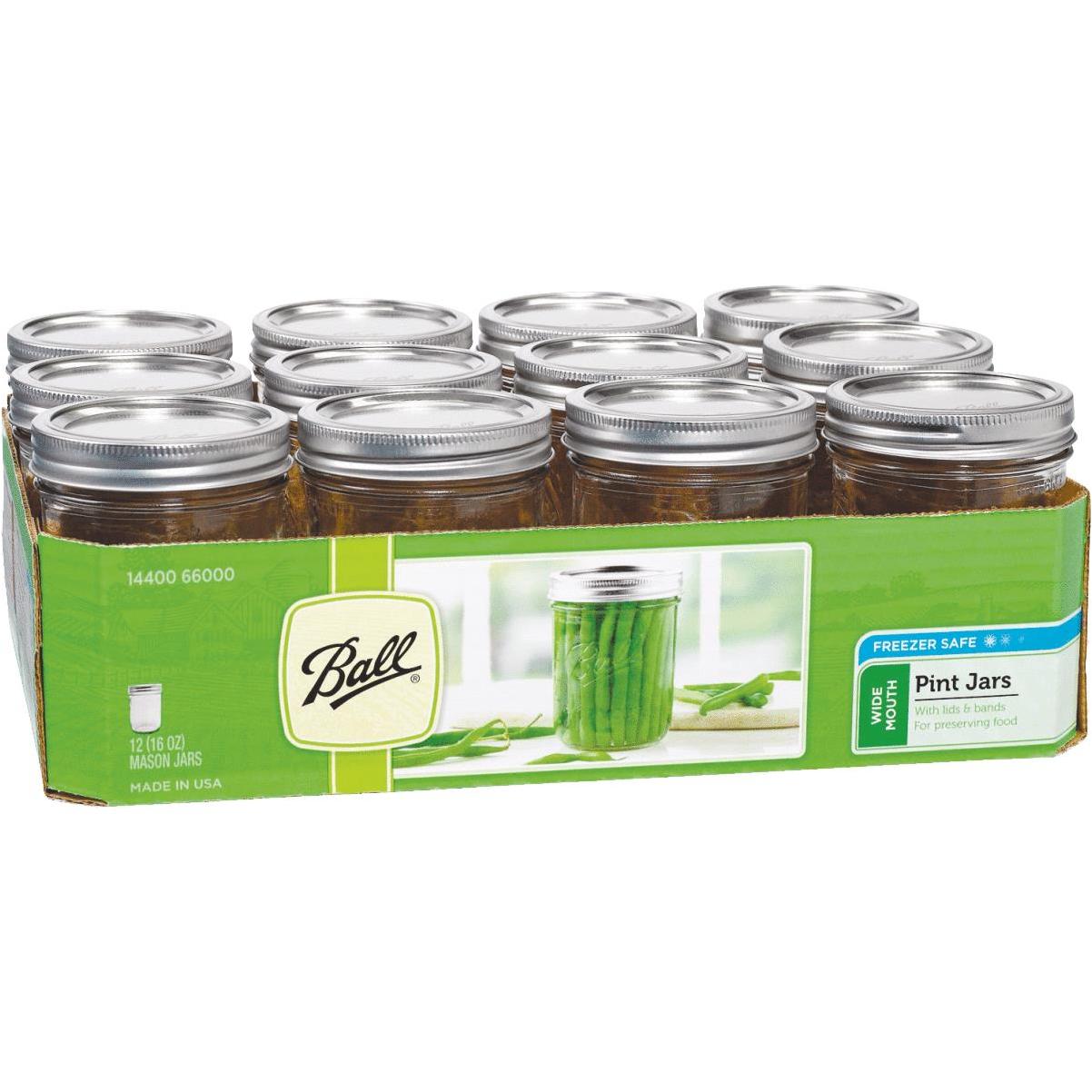 Country Classics 6 oz. Mini Wide Mouth Glass Canning Jar (2 Packs of 4)