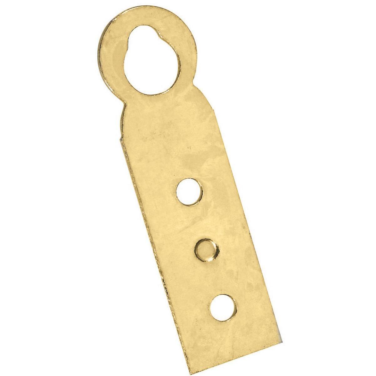 Hillman Large Flat Ring Hangers, Brass