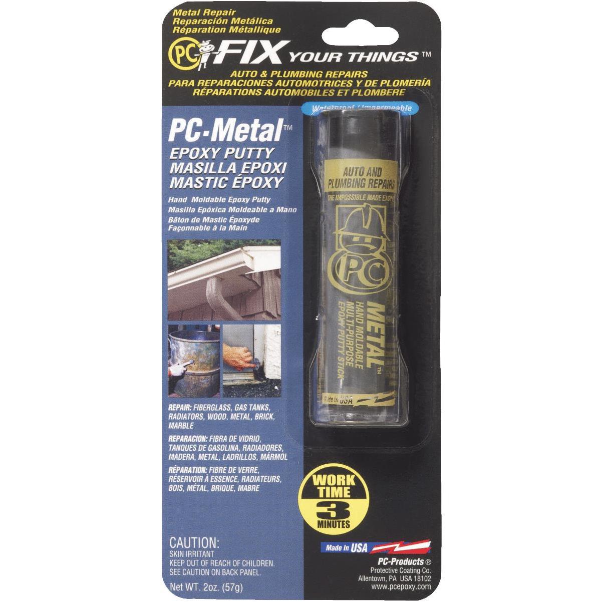 Pc Metal 2 Oz Gray Epoxy Putty Hammond Hardware