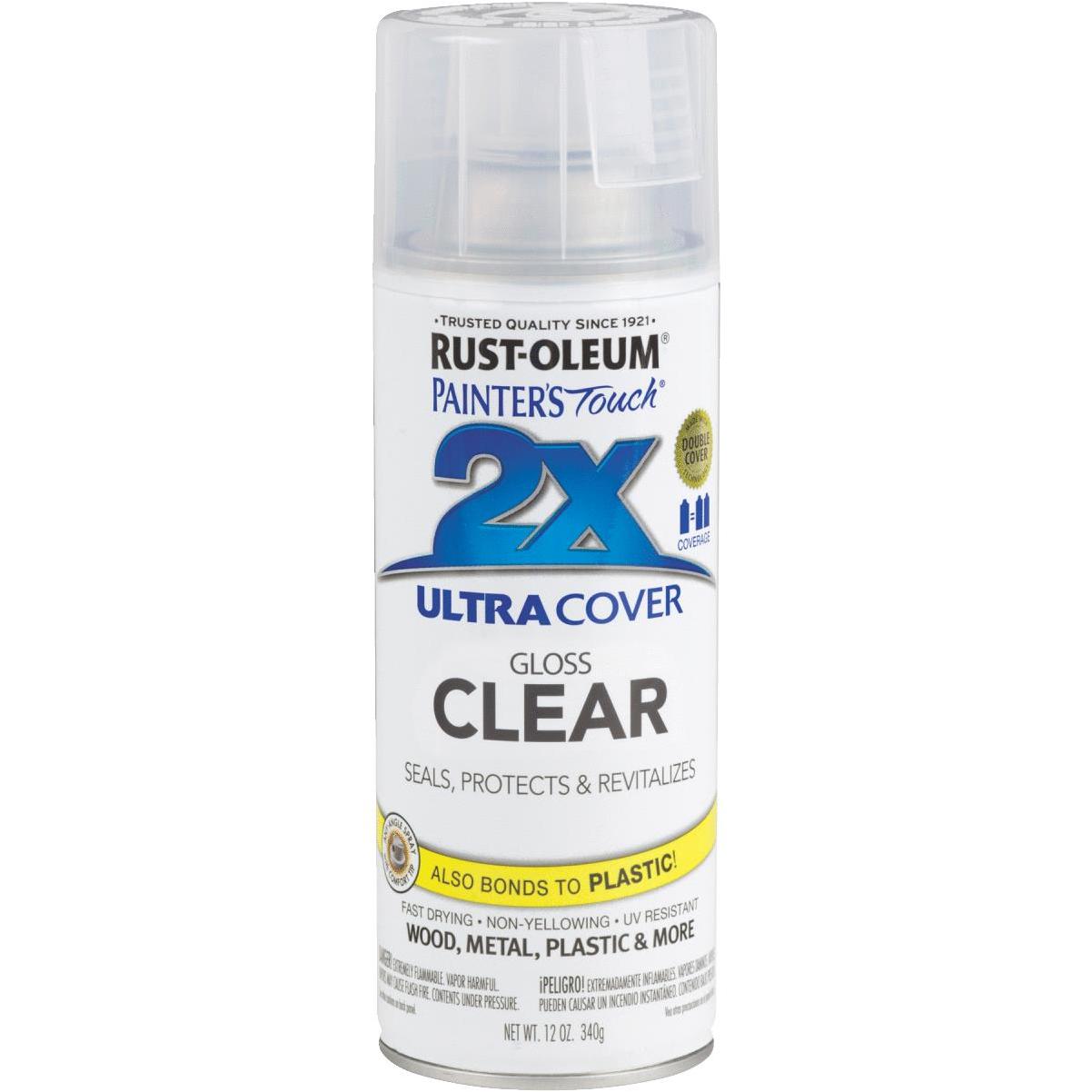 Rust-Oleum Painter's Touch 2X Ultra Cover Clear 12 Oz. Gloss