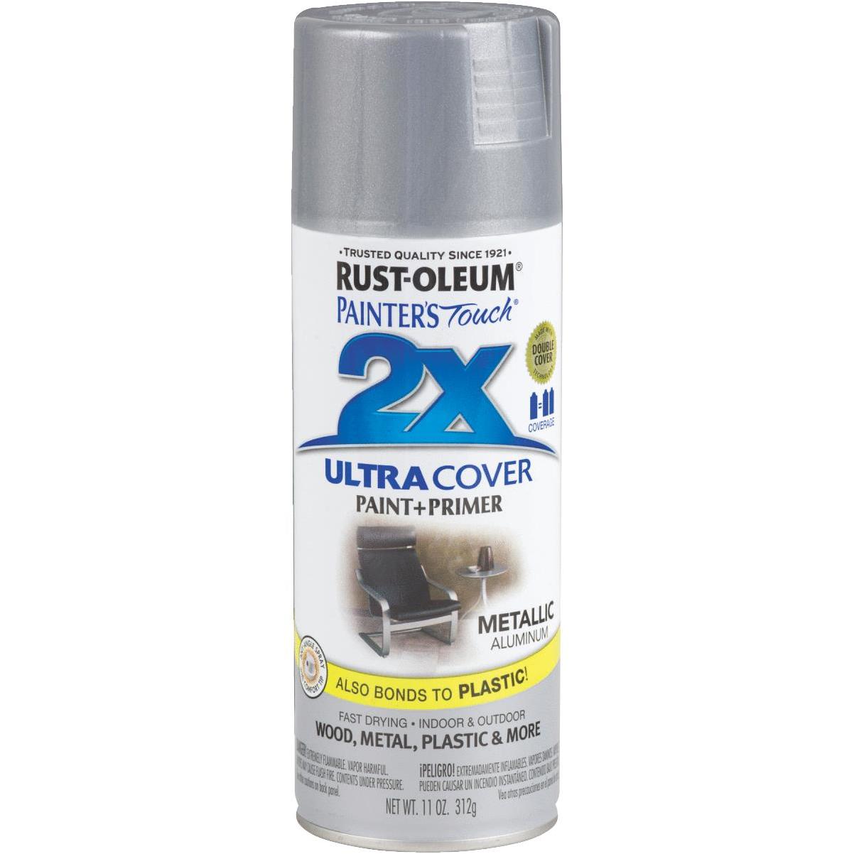 Rust-Oleum Metallic Silver Spray Paint, 11 oz.