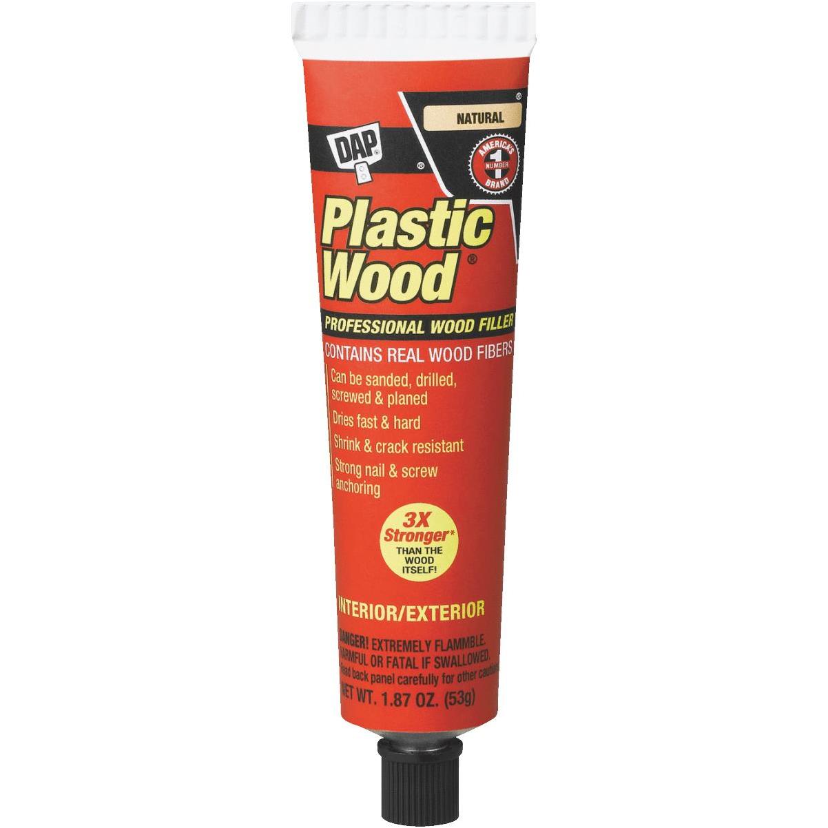 DAP Plastic Wood 16 Oz. Natural Solvent Professional Wood Filler