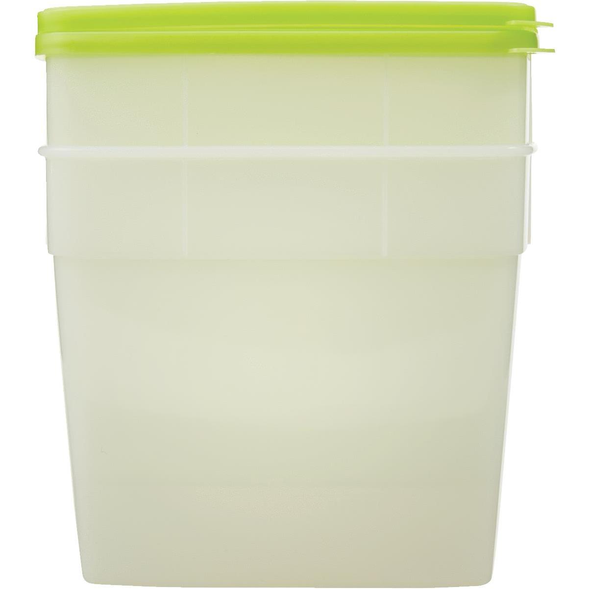 Ziploc 1.5 Pt. Clear Square Food Storage Container with Lids (4