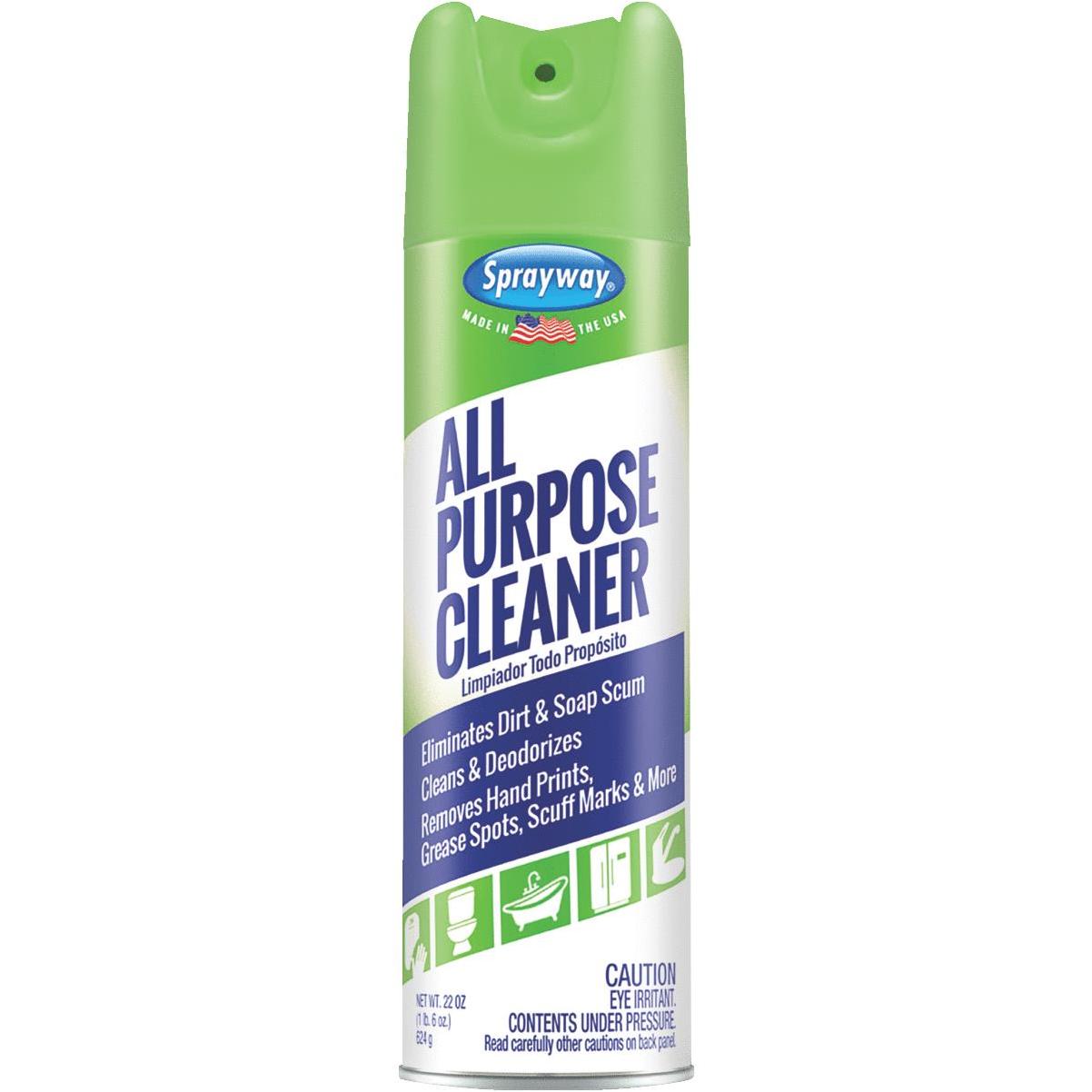 Sprayway Crazy Clean All Purpose Cleaner I Wipe on Wipe off – Wipe