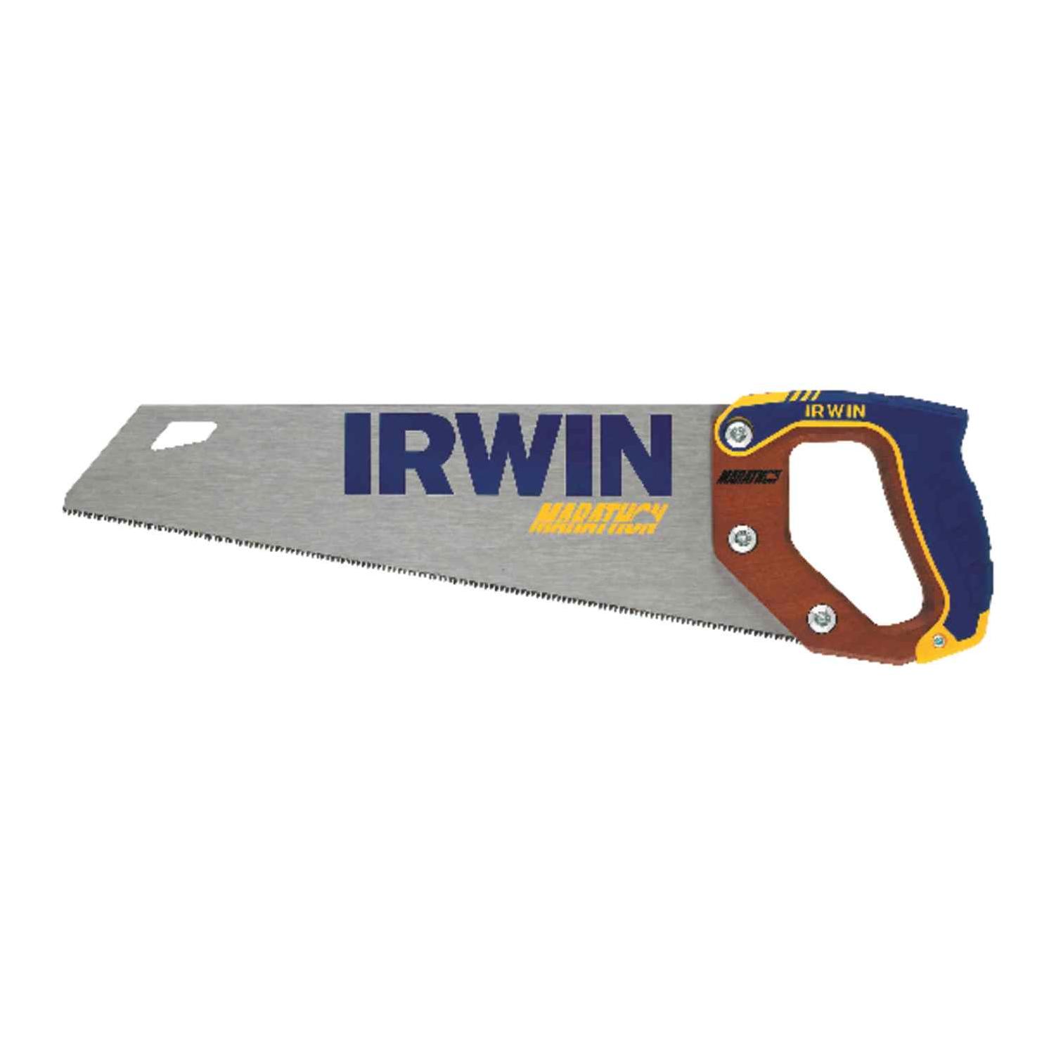 Irwin 15 In. L. Blade 12 PPI High Density Resin Handle Hand Saw