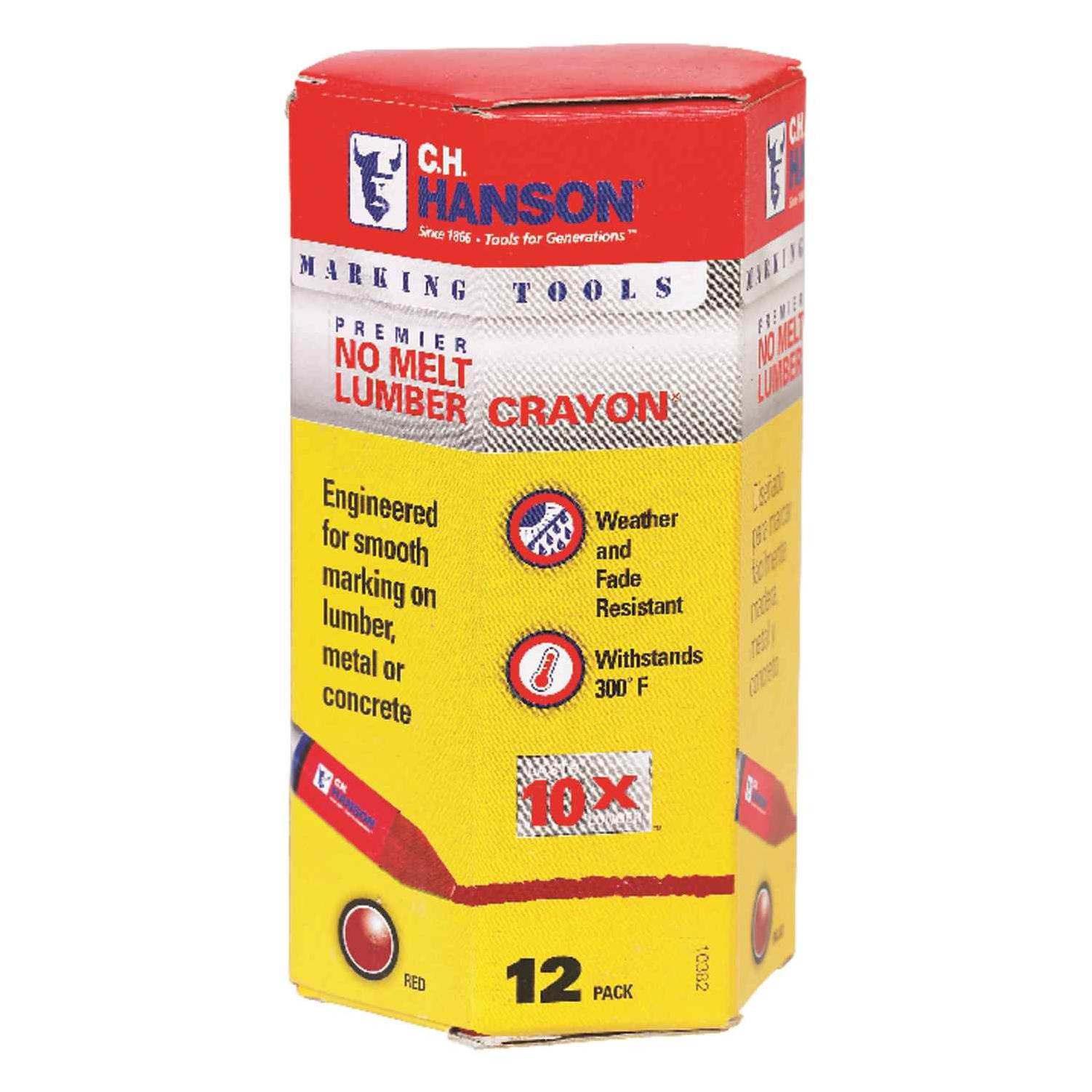 C. H. Hanson Lumber Marking Crayon - Red