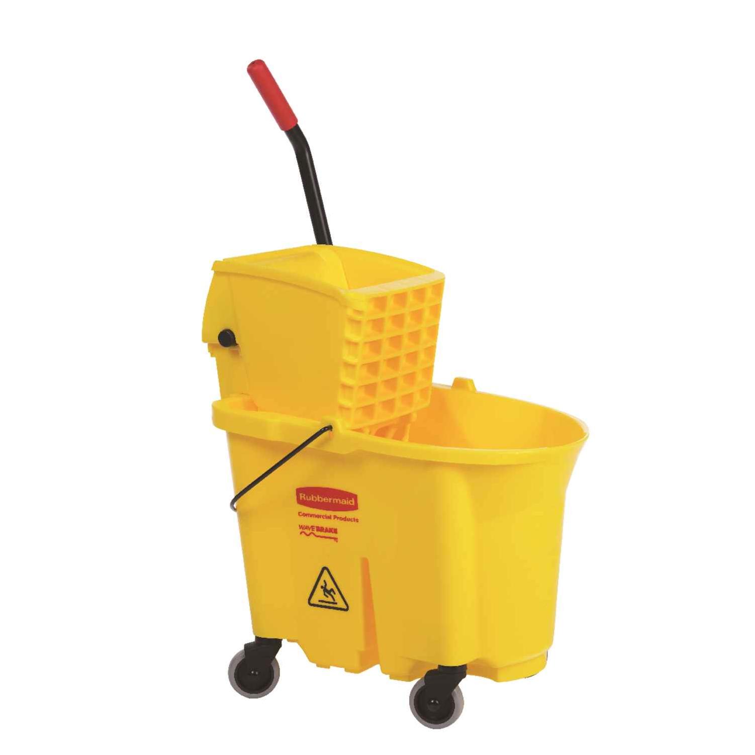 Rubbermaid Commercial Locking Cabinet - Yellow