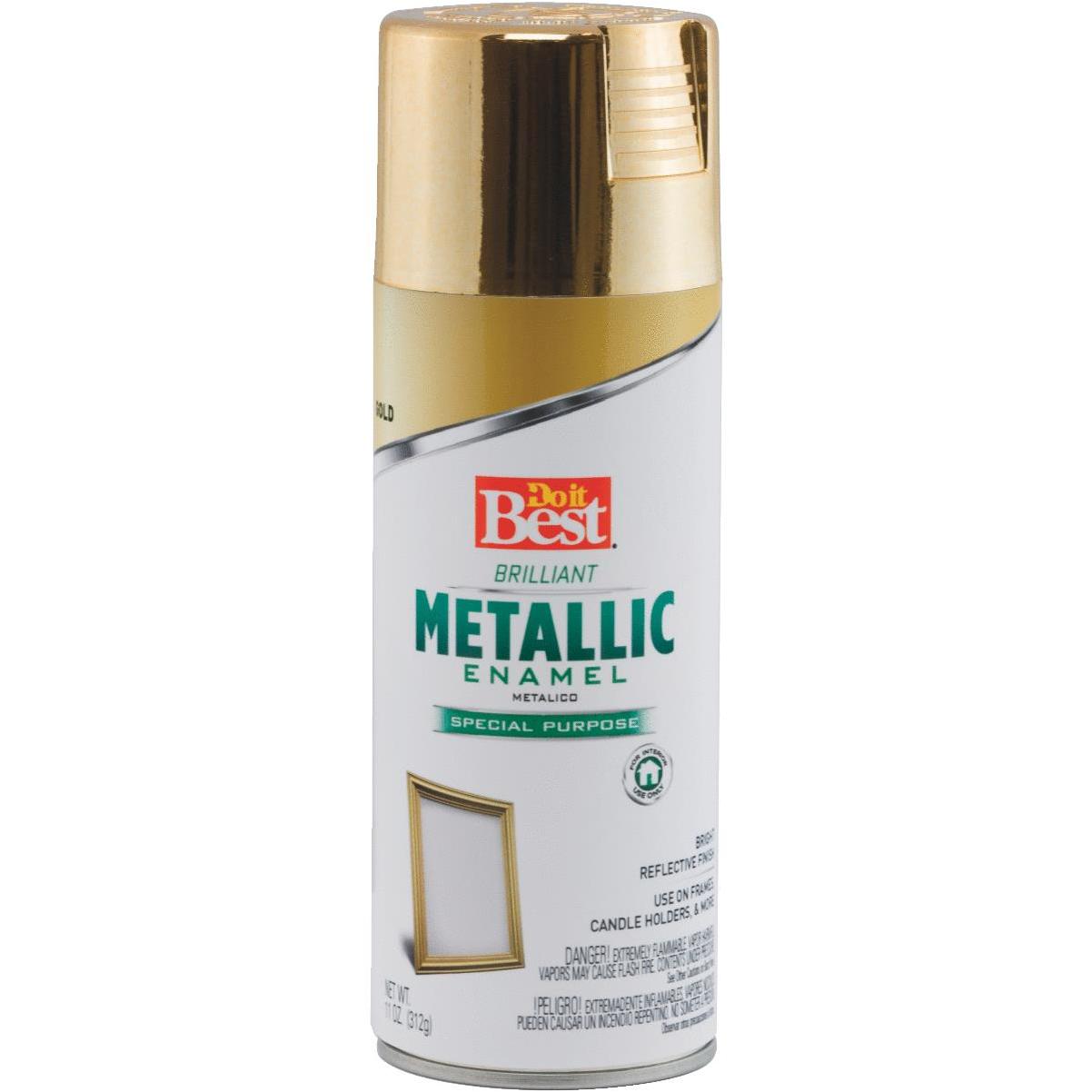 Krylon Pintura en aerosol metálica Shimmer Gold Shimmer, 11.5 onzas