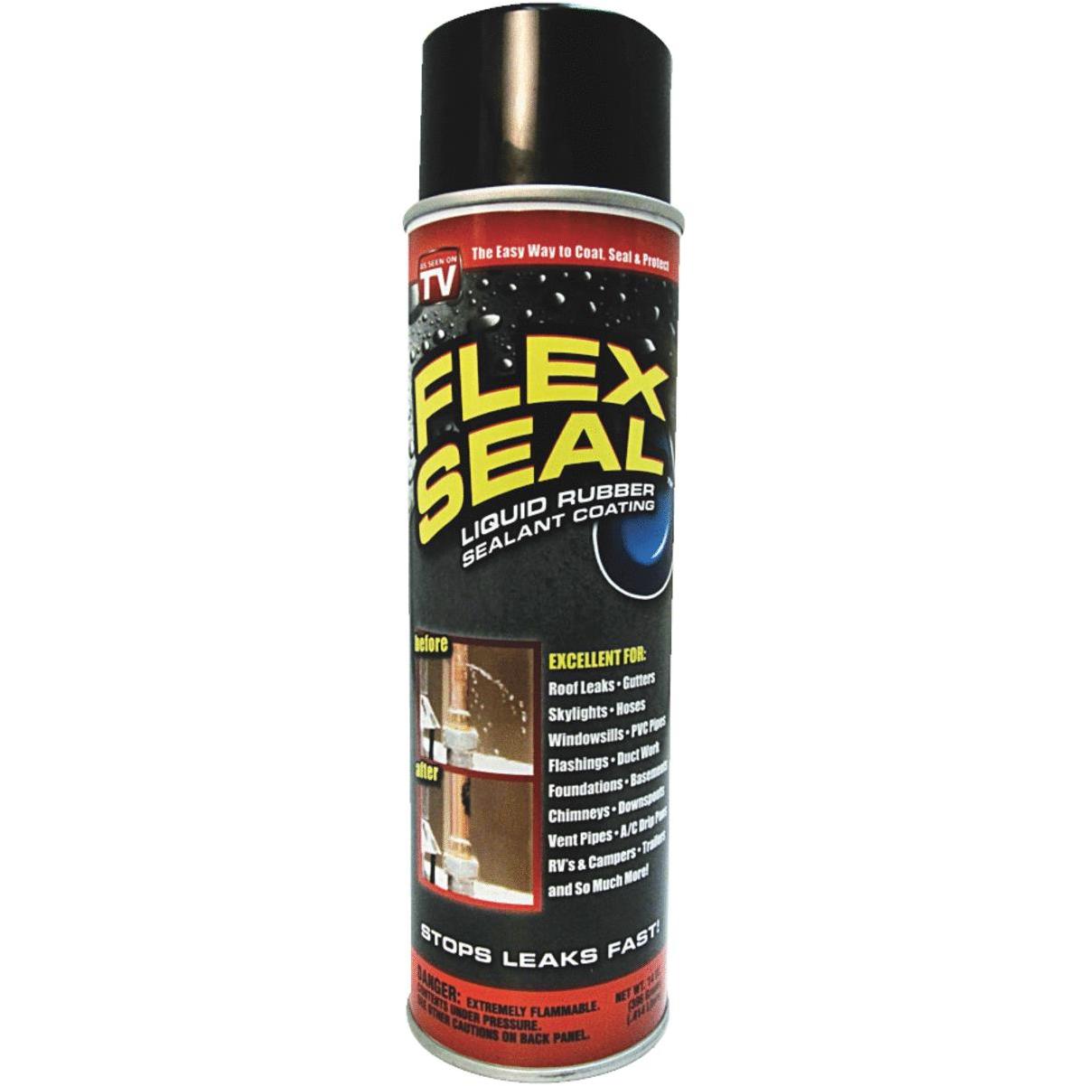 FLEX SEAL 14 Oz. Spray Rubber Sealant, Black - Anderson Lumber