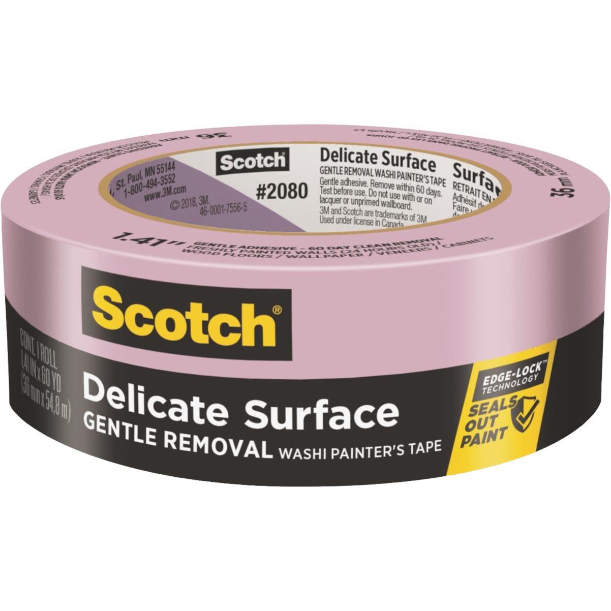 3M Scotch Masking Tape, 1.41 x 60.1 Yds