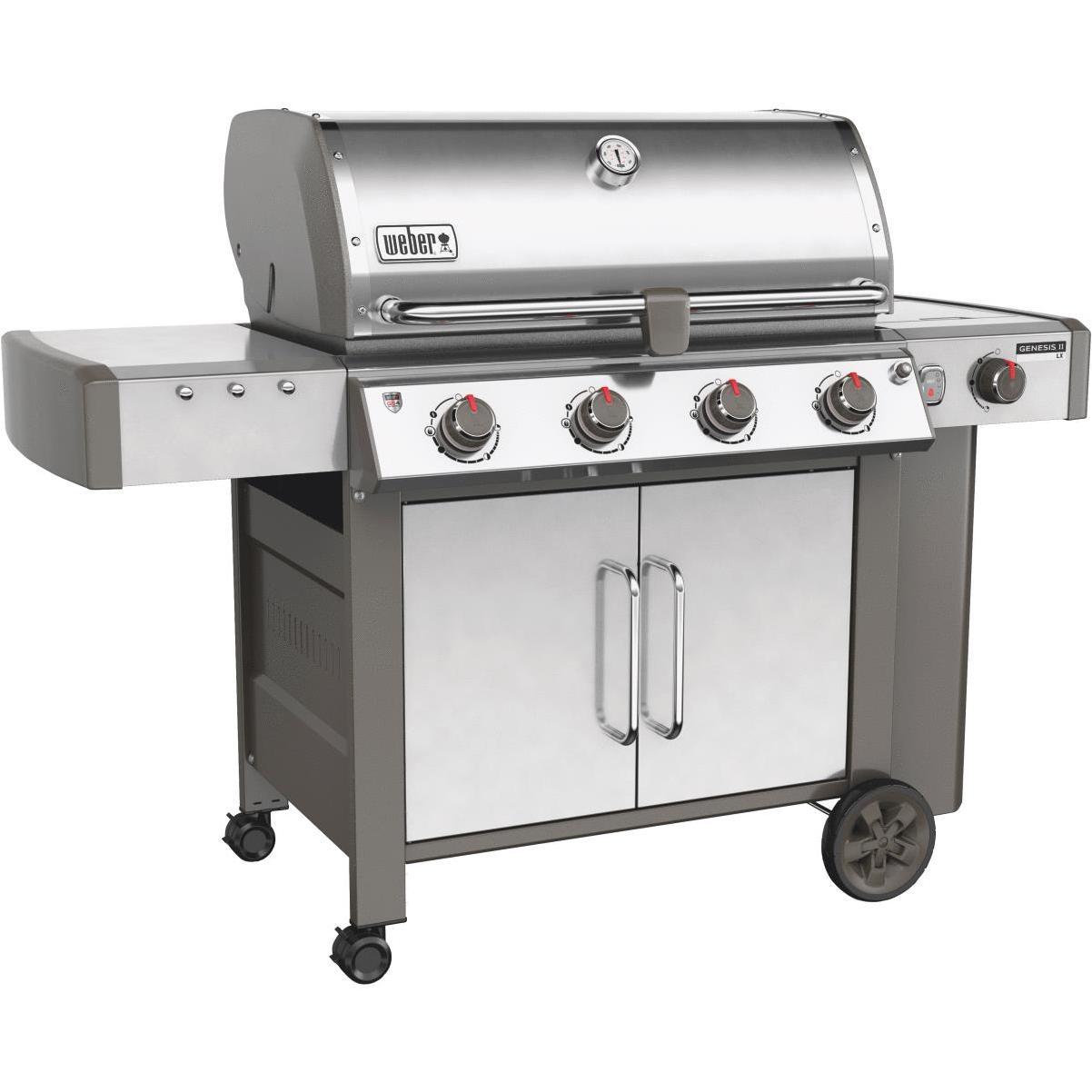 Vroegst Leuk vinden Geweldig Weber Genesis II LX S-440 4-Burner Stainless Steel 52,000-BTU LP Gas Grill  with 12,000-BTU Side -Burner | Hammond Hardware