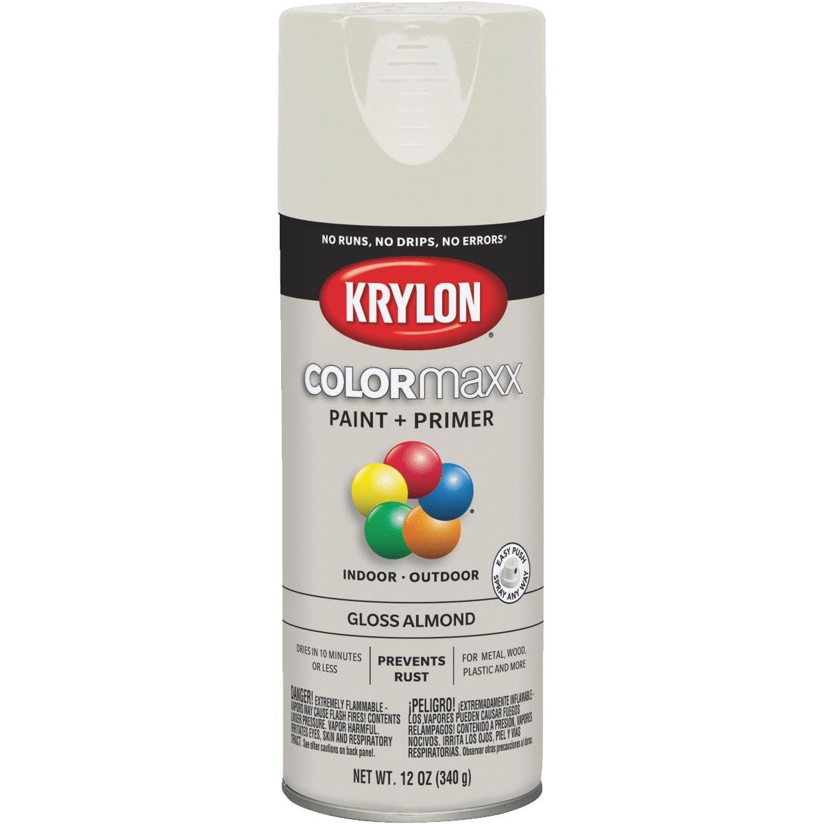 Krylon Fusion Gloss White 12 Oz. Plastic Spray Paint