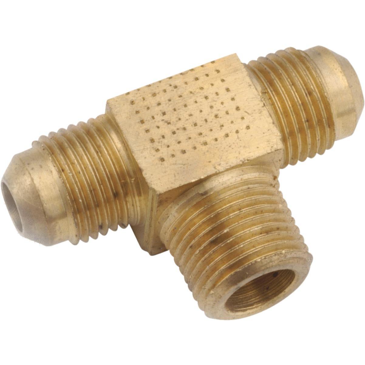 Anderson Metals Brass Connector, 3/8 In. Compression x 1/4 In. MPT