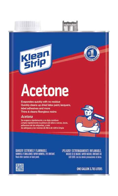 Klean Strip 128-fl oz Fast To Dissolve Acetone in the Paint Thinners  department at