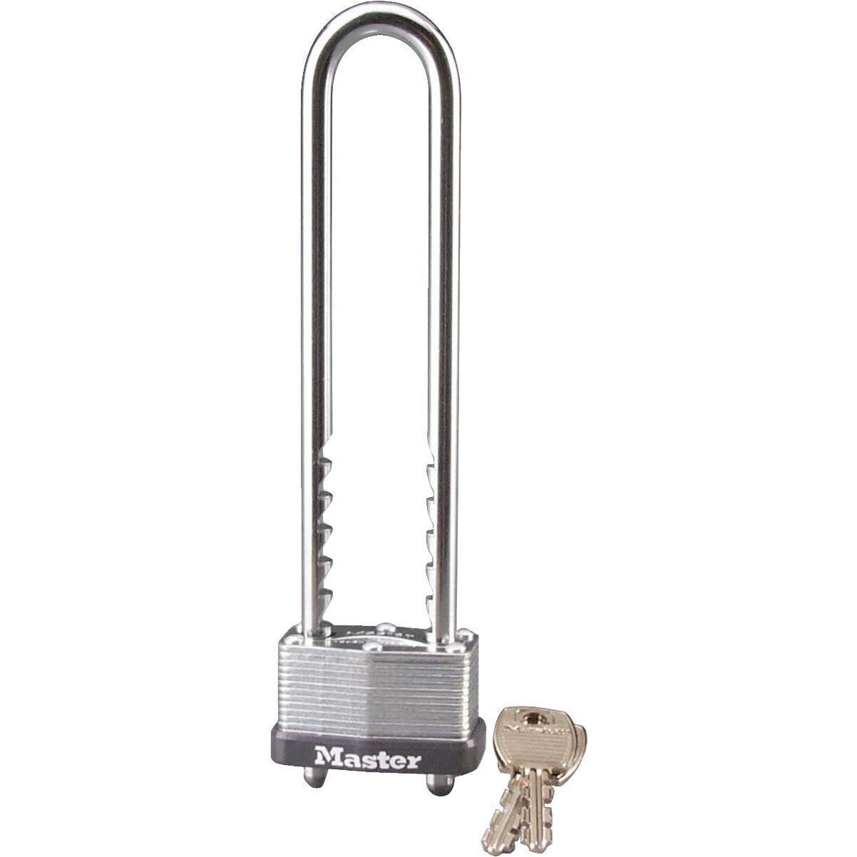 Master Lock Keyed Padlock, 1-9/16-in Wide x 7/8-in Shackle in the Padlocks  department at